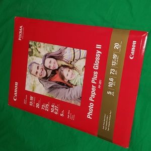 Canon Pixma Inkjet Photo Paper 13 x 9 20 Sheets New